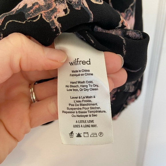 Wilfred Aritzia Morel Butterfly Off the Shoulder Top Size XS - Picture 9 of 10